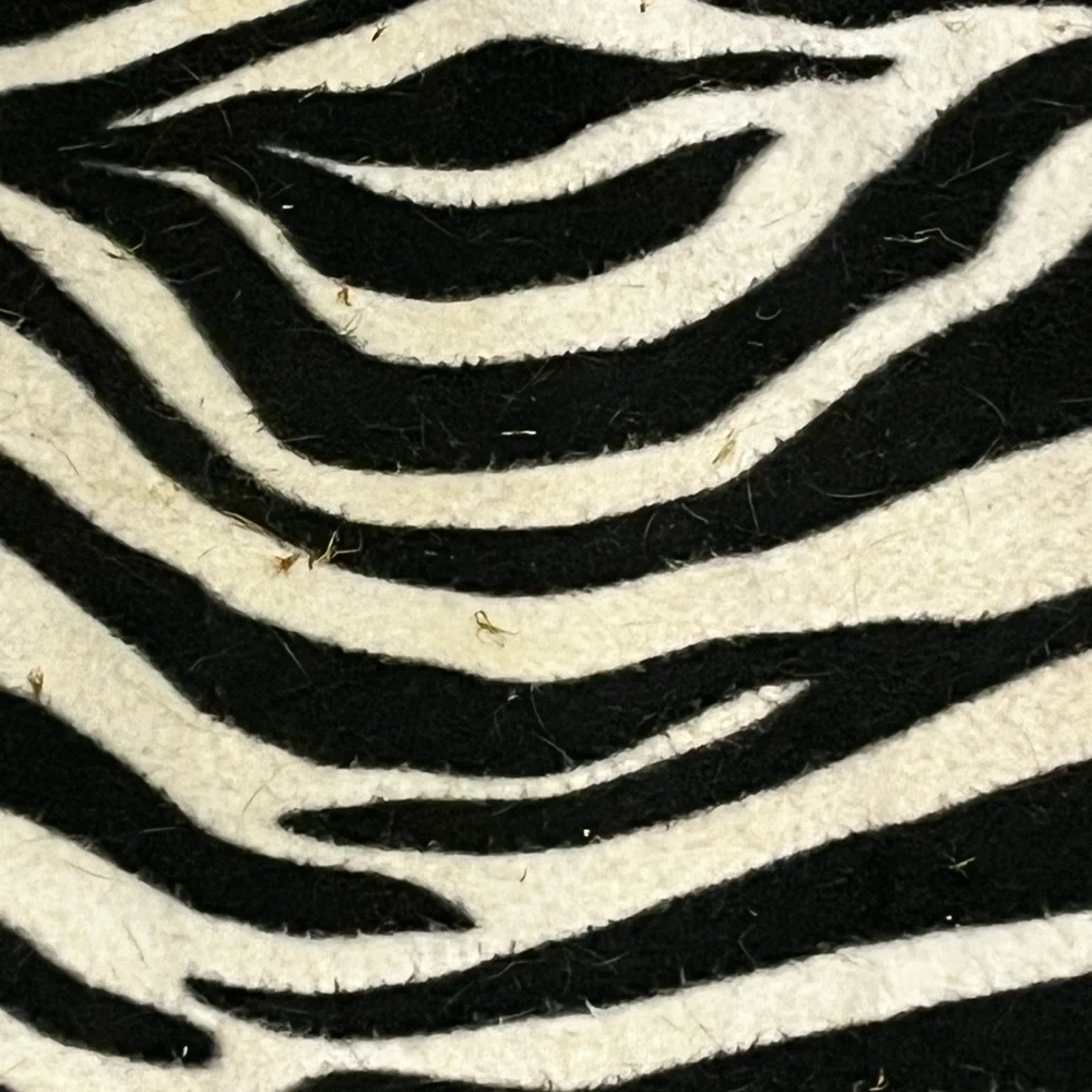 Zebra Print Pet Fleece